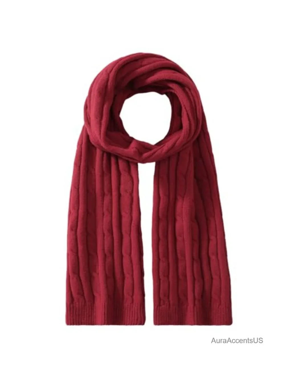 Chunky Knit Winter Scarf for Women Warm Soft Shawl Wrap